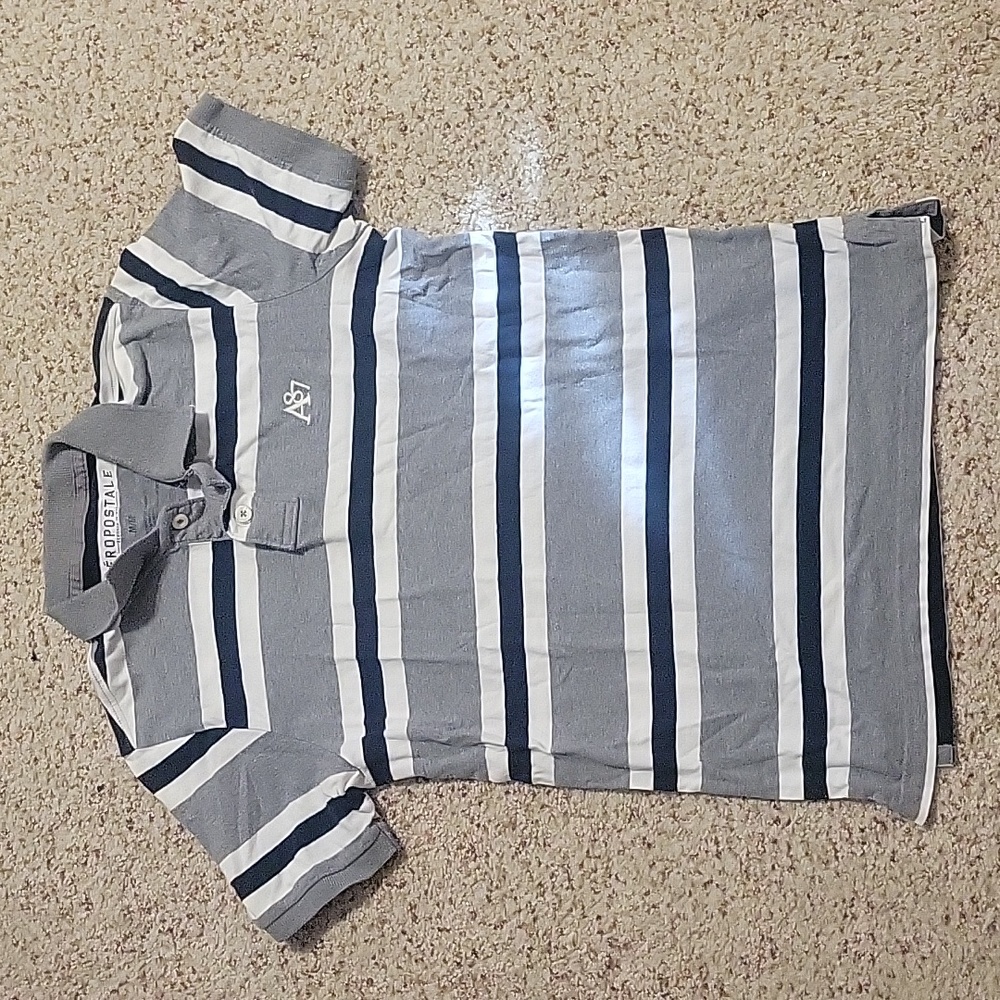 Aéropostale Striped Polo